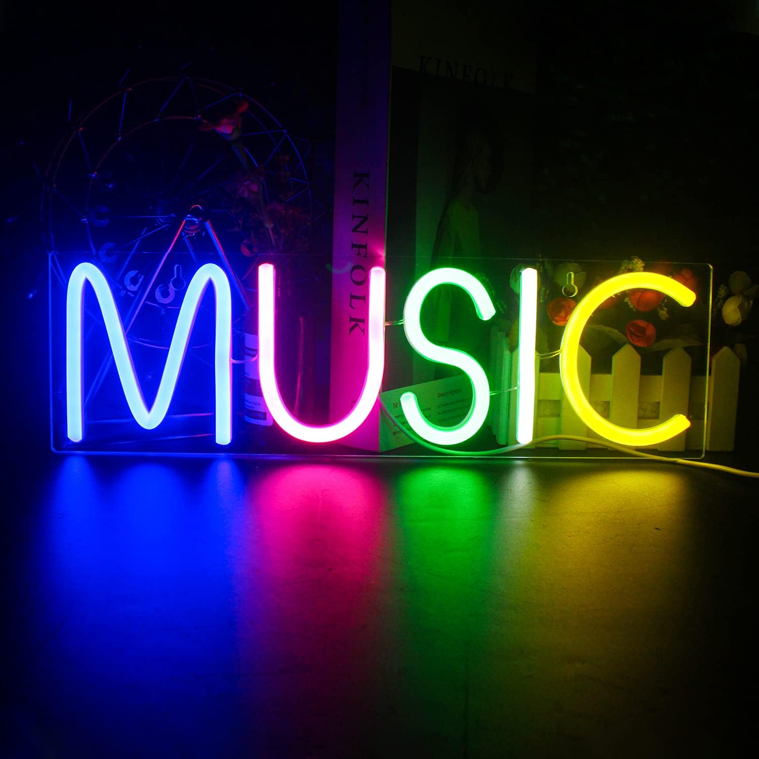 Luz de Néon de Música