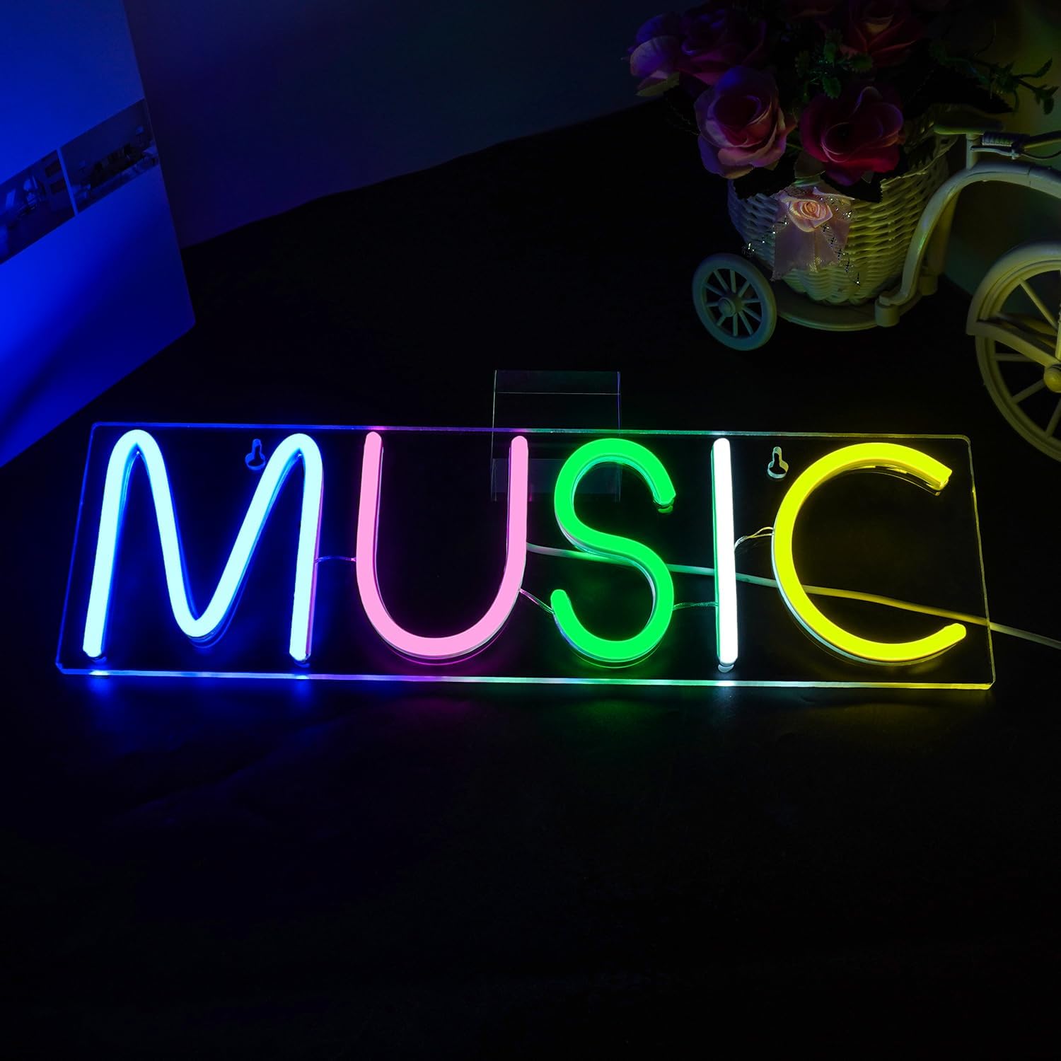 Luz de Néon de Música