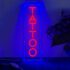 placa de neon de tatuagem 2