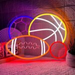 placa de neon esportiva com combinacao de 4 bolas 1