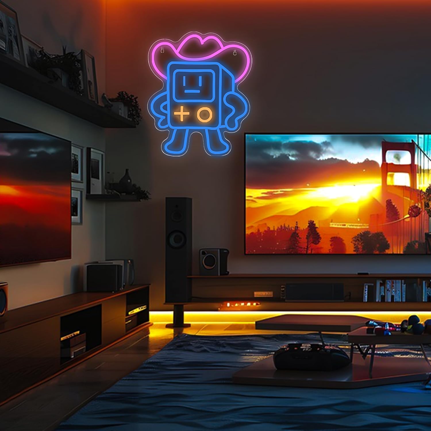 Placa De Neon Para Jogos