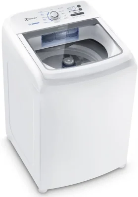 Máquina de Lavar Electrolux 15kg Branca Essential Care com Cesto Inox e Jet&Clean (LED15) – 127V