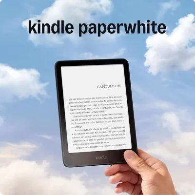Amazon Kindle Paperwhite 16 GB (modelo 2024) – com nova tela antirreflexo de 7” e bateria que dura semanas – Cor Preta
